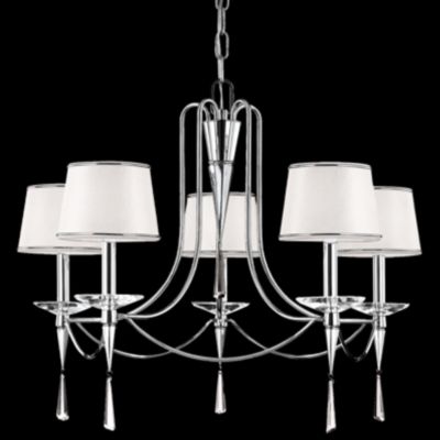 Halina 5 Light Chandelier by Eurofase