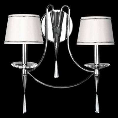 Halina Double Wall Sconce by Eurofase