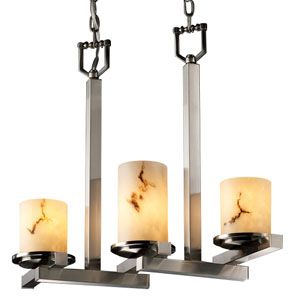 LumenAria Dakota Zig-Zag Chandelier by Justice Design