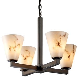 LumenAria Modular Cone Chandelier by Justice Design