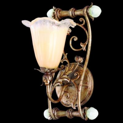 Fiori 1 Light Wall Sconce by Corbett Lighting