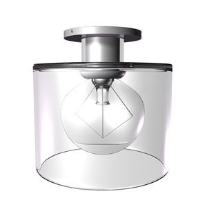 soMa C Round Semi-flushmount by Neidhardt