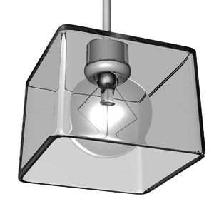 soMa P Square Pendant by Neidhardt