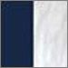 Blue and White