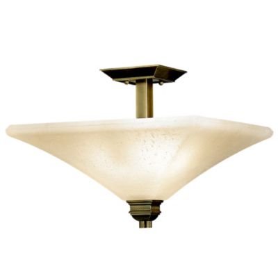 Polygon Semi Flushmount by Kichler