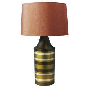 Striped Apollo Table Lamp by Babette Holland
