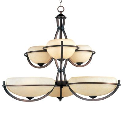 Cupola 2-Tier Chandelier by Maxim Lighting