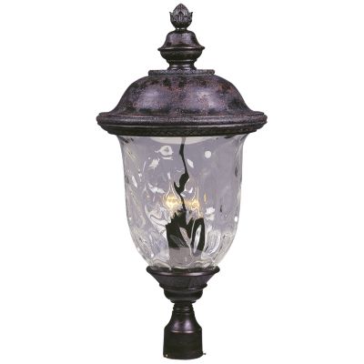 Carriage House DC Outdoor Postmount by Maxim Lighting