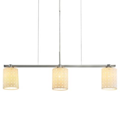 Jazz Linear Suspension with Glenn shade by Oggetti Luce