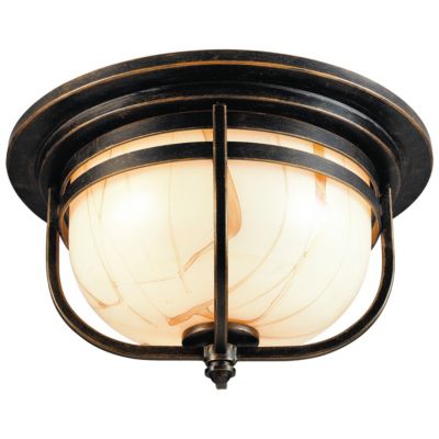 Oyster Bay Outdoor Flushmount by Troy Lighting