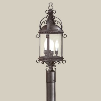 Pamplona Outdoor Post Mount by Troy Lighting