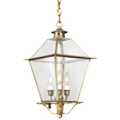 Montgomery Outdoor Pendant with Glass Top by Troy Lighting