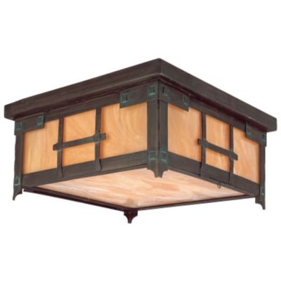 Oak Knoll Outdoor Flushmount-Fluorescent by Troy Lighting