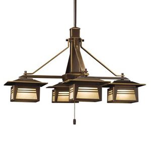 Zen Garden Outdoor Chandelier by Kichler