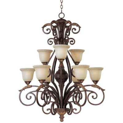 Beaumont 2-Tier Chandelier by Maxim Lighting