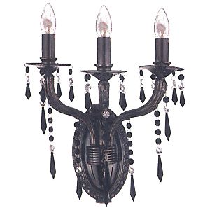 Santiago Three Light Wall Sconce by Condor Lighting