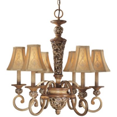 Salon Grand Six Light Chandelier by Minka Lavery