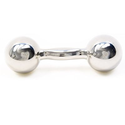 Barbell Rattle by Noel Wiggins for Areaware