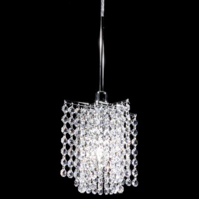 Tekno Mini Charlie Clear Crystal Pendant by James R Moder