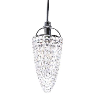 Tekno Mini Delta Clear Crystal Pendant by James R Moder