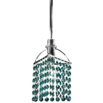 Tekno Mini Golf Strass Crystal Pendant by James R Moder