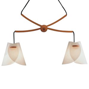 Domus Iris Twin Pendant by Justice Design