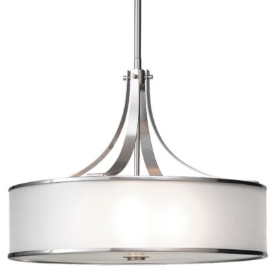 Casual Luxury Drum Pendant by Murray Feiss