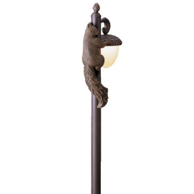 Acorn Path Light with Squirrel by Kichler