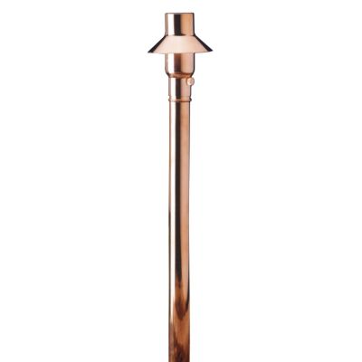 Mini Adjustable Copper Path Light by Kichler
