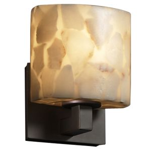 Alabaster Rocks! Modular ADA Wall Sconce by Justice Design