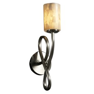 Alabaster Rocks! Capellini Wall Sconce by Justice Design