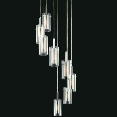 Zylinder Multi Light Pendant by Sonneman