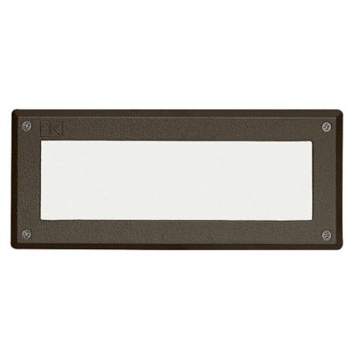 LED Brick Light with Heat-Resistant Glass Lens by Kichler