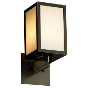 Simple Windows Tall Wall Sconce by Justice Design
