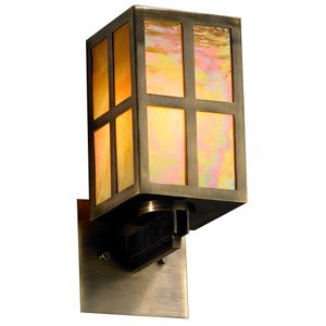 Plus Windows Tall Wall Sconce by Justice Design