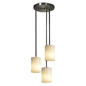Clouds 3-Light Cluster Pendant by Justice Design