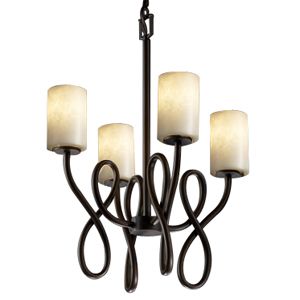 Clouds Capellini Chandelier by Justice Design