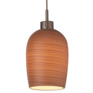 Queeny I Down Textured Pendant by Bruck Lighting Systems