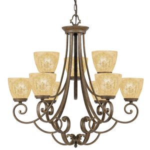Lancaster Two Tier Chandelier by Quoizel