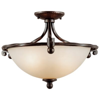 Kendall Semi-Flushmount by Quoizel