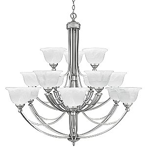Delray 3 Tier Chandelier by Quoizel