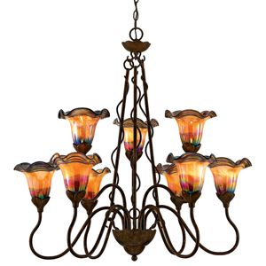Paloma Two Tier Chandelier by Quoizel