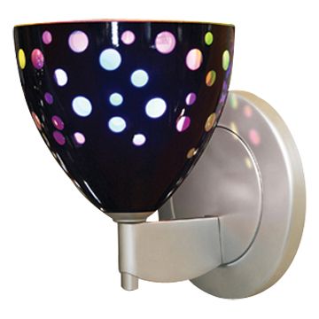 Rainbow II Round LED Sconce by Bruck Lighting Systems