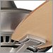 Brushed Nickel with Maple-Marive Cherry