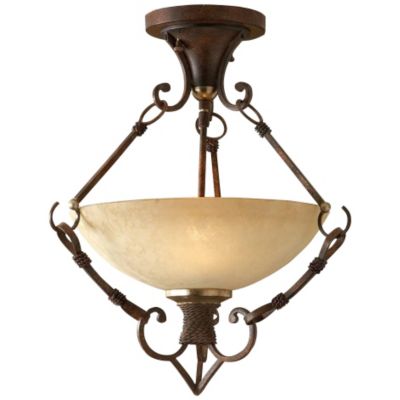 Genova Semi-Flushmount by Uttermost