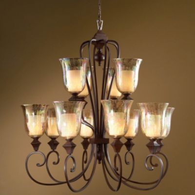 Elba 2 Tier Chandelier by Uttermost