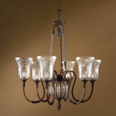 Galeana 6 Light Chandelier by Uttermost