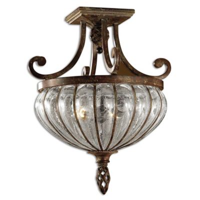Galeana Semi-Flushmount by Uttermost