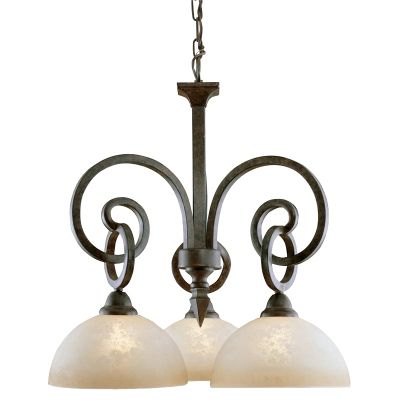 Legato 3-Light Chandelier by Uttermost