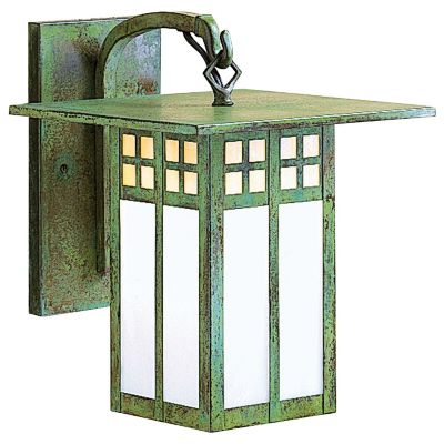 Glasgow Bent Arm Outdoor Wall Sconce by Arroyo Craftsman